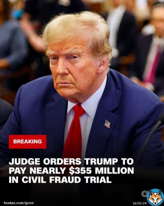 Judge orders Trump and his companies to pay nearly $355 million in New York civil fraud case