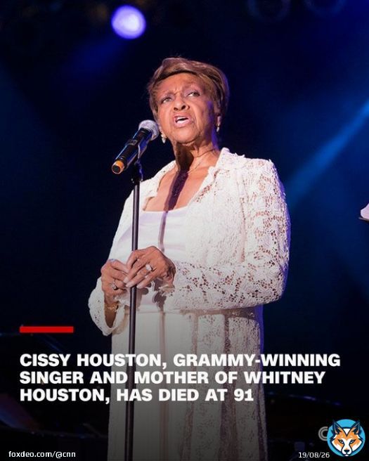 Cissy Houston, Grammy-winning singer and mother of Whitney Houston, has died, according to a representative. She was 91.