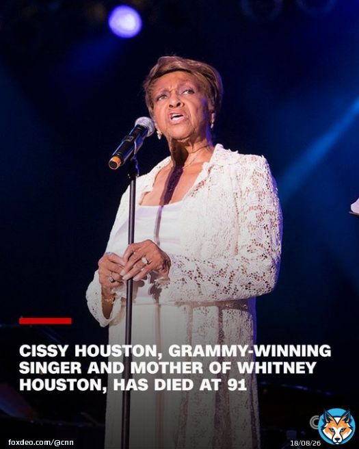 Cissy Houston, Grammy-winning singer and mother of Whitney Houston, has died, according to a representative. She was 91.