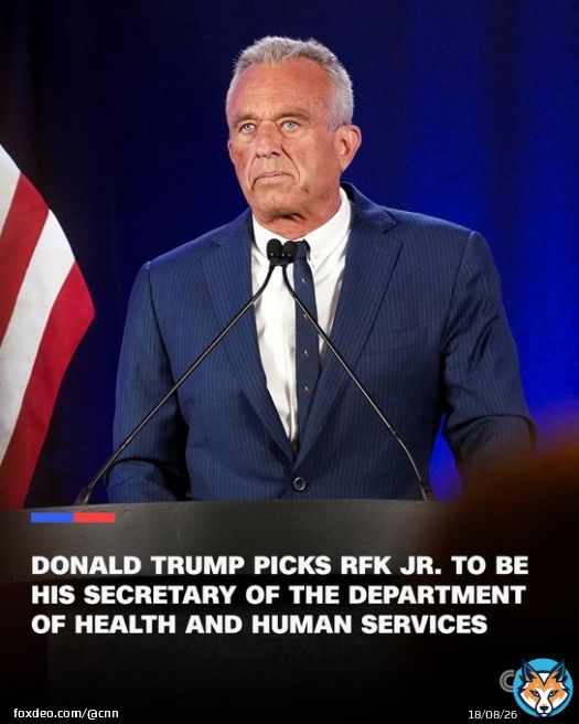 President-elect Donald Trump has picked Robert F. Kennedy Jr. to be his next Department of Health and Human Services secretary. Kennedy, a prominent anti-vaccine conspiracy theorist, has accepted.
