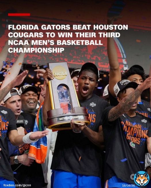 The Florida Gators won the NCAA men's basketball championship, defeating the Houston Cougars in a heart-stopping contest that went all the way down to the final play.