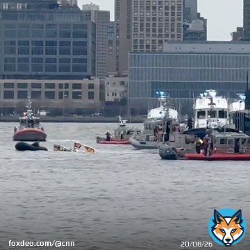 Fatalities reported after helicopter crash in Hudson River, authorities say