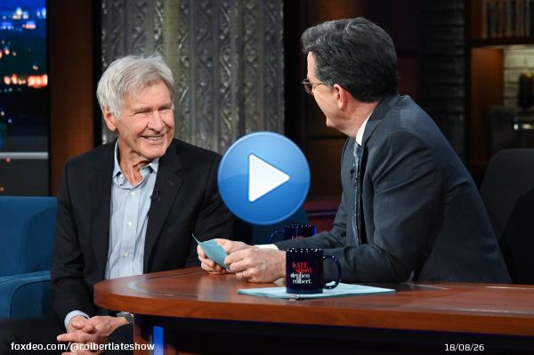 What helped make Harrison Ford accept his role in the new @ParamountPlus series @1923official? The answer may surprise you.  #Colbert