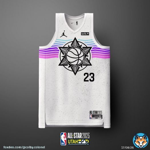 How about some more #NBAallstar 2023 concepts?   @unimockups #utah #utahjazz #saltlake #saltlakecity #saltlakecityutah #nba #nbatwitter&nbsp;&nbsp;#nbabasketball #graphicdesign #graphicdesigner #sportsdesign #TakeNote #jerseyconcept #jerseyconcepts #uniformconcepts #nbajerseys #nbajersey