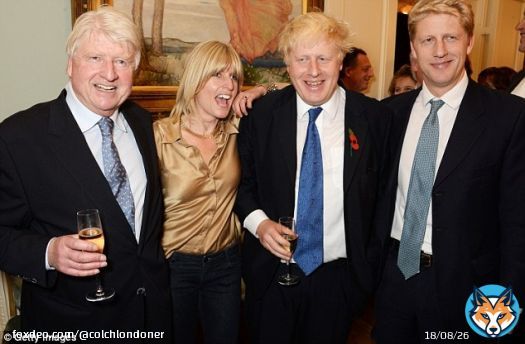 I detest the whole Johnson family... the wife beater brought up a bunch of grifting liars. #NeverVoteConservative #BorisTheLiar #colchester