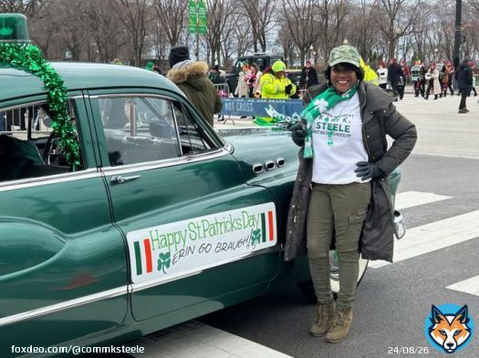 Celebrating St. Patrick&rsquo;s Day - part 3 #TeamSteele divided and conquered #PeaceLoveCleanWater  #MWRD #StPatricksDay2023