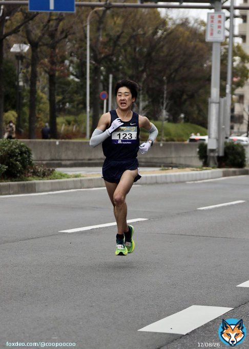柏優吾 選手（東洋大）  #大阪マラソン