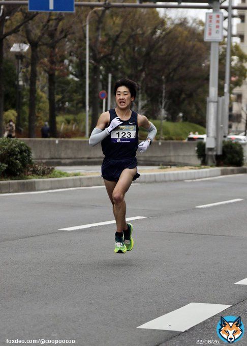 柏優吾 選手（東洋大）  #大阪マラソン