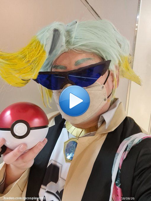 'Hey there. The name's Gordie. I admit I feel a little bad for doing this to a Gym Challenger' #Pokemon #pokemoncosplay #pokemonshield #PokemonSwor #PokemonSwordShield #cosplay #hkcosplay #ポケモンコスプレ #ポケモン #rainbowgala28 #rainbowgala #ポケットモンスターソードシールドルド