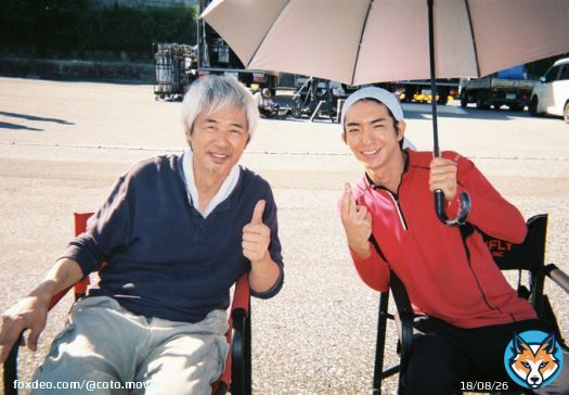 #Drコトーフィルム ????\u25cc????????　  剛利役の #時任三郎 さんと 大人になった邦ちゃん役の #前田公輝 さん。  酔わないおなじない  #Drコトー診療所 #そしてここに生きている