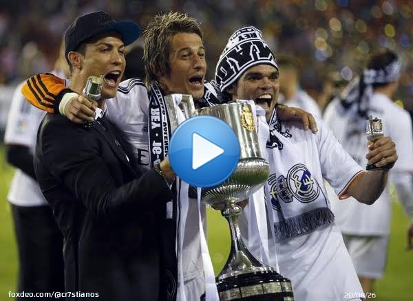 Cristiano Ronaldo in the stands supporting Real Madrid during El Cl&aacute;sicos has been known to bring good luck   hopefully that&rsquo;ll be the case tonight as well
