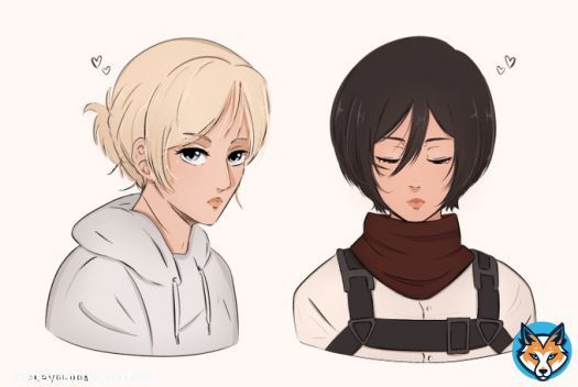 lost girls  ︎&mdash; #attackontitan #mikasa #annie #進撃の巨人
