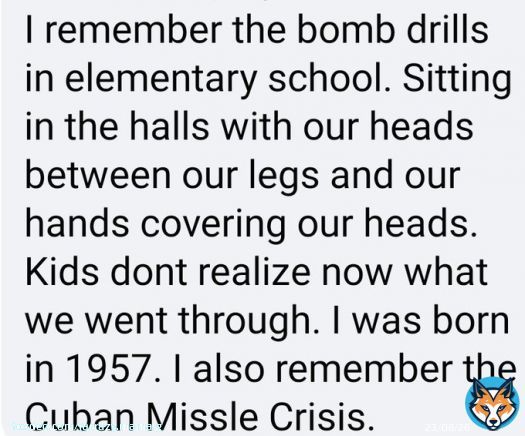 #ProudBlue #DemVoice1 #FreshResists #DemCast Saw this under the trailer for the move 'Oppenheimer' & rolled my eyes so hard they almost got stuck.  Considering kids today do active shooter drills for Mass shootings that actually HAPPEN, I think tthey more than understand, idjit!