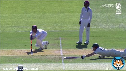 Oh no! Travis Head is run out on 175! #AUSvWI