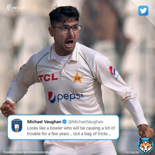 Batters - stay cautious while facing Abrar   #PAKvENG