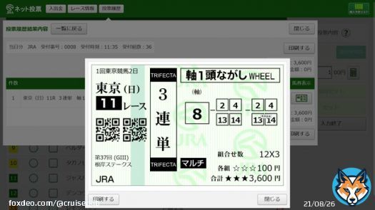 #根岸ステークス  もう買った ヤネを理由にギルデッドミラーを切ったので いっそヤネで全て買う 絶好調のクリストフ流しで 豊さん ミルコ 戸崎 将雅ちゃん