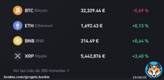 Omfg    This can&rsquo;t be real?  #XRP glitched again on Binance to 5,442,876&euro;!!!!  If you would hold only 100 XRP you would have 544,287,600&euro;!   XRP WILL BE THE NEXT BITCOIN BUT ON STEROIDS!