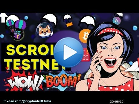 Scroll testnet Airdrop - 10000$ - شراكة مع zkEVM  ايردروب قوي تحديت جديد