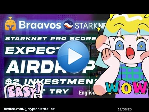 Braavos -STRK token Starknet ايردروب 'مؤكد ' \ud83d\udcaf up 5000$ كل محفظة