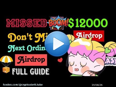 Ordinals wallet Airdrop -مؤكد up 5000$ شبكة brc-20 -bitcoin