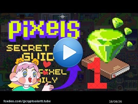 \u2705Pixels Farming skills  \u2705الجزء الأول طريقة اللعب للمبتدئين وربح عملة pixel \u2705
