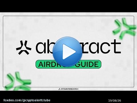 Abstract Airdrop\ud83d\udd25 خطوة بخطوة اقوى شبكة في 2025\ud83d\udd25 Up 10k$