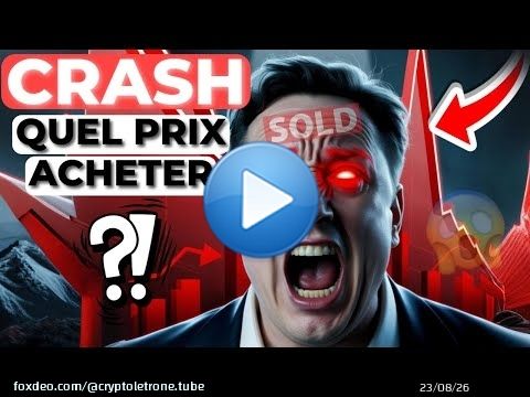 URGENT BITCOIN \ud83d\udea8 CRASH IMMINENT\ud83d\ude31 !? QUAND VENDRE & QUAND RACHETER !? \ud83d\ude80