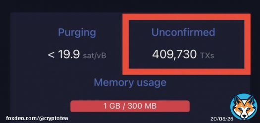 There are 400,000 pending transactions on the bitcoin network and binance halted transactions due to the congestion and high fees  I&rsquo;ve been warning people of this for months and the righteous bitcoin maxis have kept their mouths shut because they can&rsquo;t admit bitcoin has any&hellip;
