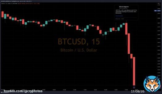 The SEC and Binance news today is extremely bullish for Bitcoin   btc price dropping is a perfect example of why 95% of traders lose money...  the SEC confirmed that Solana, Cardano and 99% of other cryptos are securities  which means when exchanges like Coinbase are forced to&hellip;&nbsp;Show more