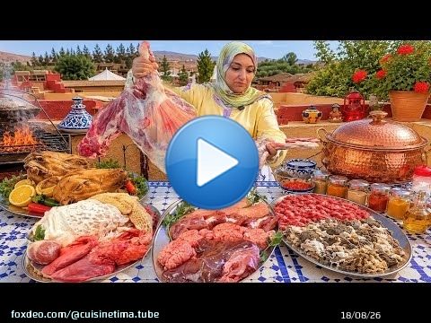 صدمتهم حولي كامل\ud83d\ude31طيبت فنهار واحد سر التقلية الدوارة لحم الراس كبدة بولفاف شهيوات عيد الأضحى 2026