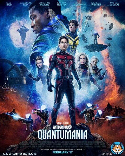 New poster for #AntManAndTheWaspQuantumania