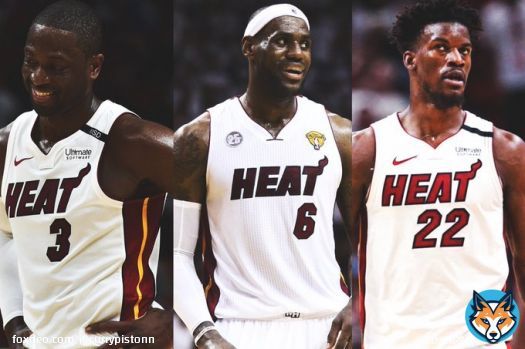 The three greatest players in Miami Heat history