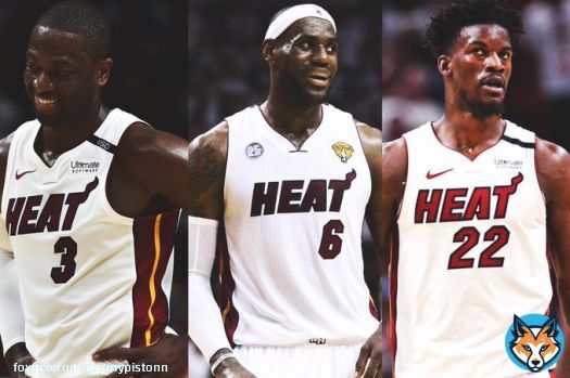 The three greatest players in Miami Heat history
