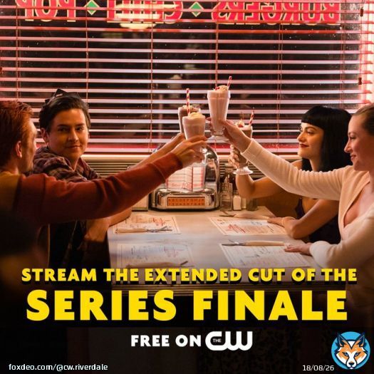 Stream the extended cut of the series finale TOMORROW free on The CW! #Riverdale