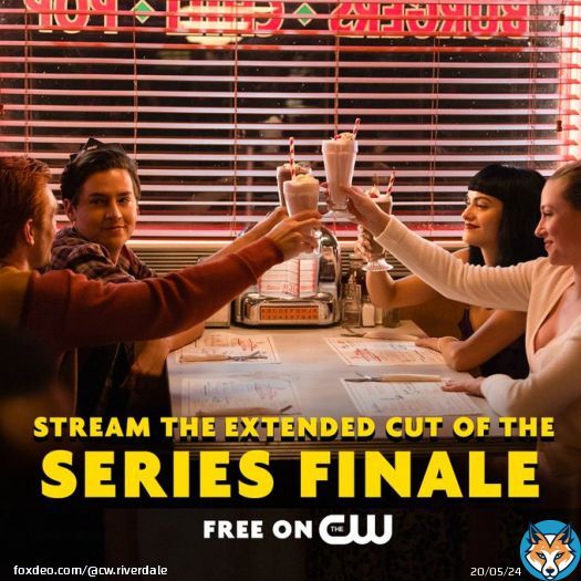 Stream the extended cut of the series finale TOMORROW free on The CW! #Riverdale