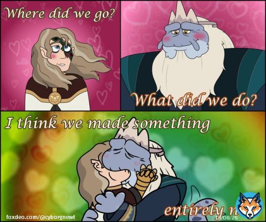 this is the worst thing i've ever made ~~~ #toh #amphibia #tohfanart #amphibiafanart #beldrich #aldros #emperorbelos #kingaldrich