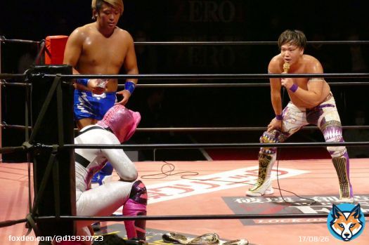 2022.5.27 #pwzero1 新木場大会 1.\u25ef馬場拓海.井坂レオvs北村彰基.アストロマン&times;\u2464 そして、アストロマンの持つ二冠に挑戦表明。 いつやるんだろな。