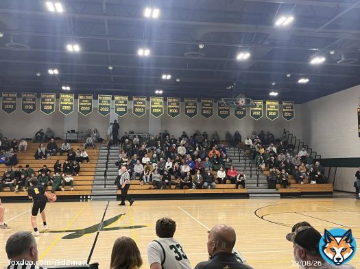 Good evening from Council Bluffs, IA! I’m here for a Hawkeye 10 double header between St. Albert and Atlantic! Girls game is up first at 6 pm here on KMA 960, with the boys game to follow! #kmasports