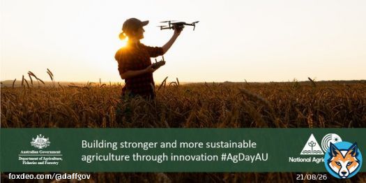 Happy #AgDayAU!   Today we &lsquo;Ag-knowledge&rsquo; all the hard work of our innovative farmers and the importance of the agriculture sector to the economy, and to rural and regional Australia.  Learn about how we are driving agricultural innovation here:
