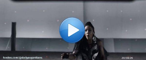 Tessa Thompson laughing on the set of Thor: Love and Thunder for 10 seconds.  #ThorLoveAndThunder
