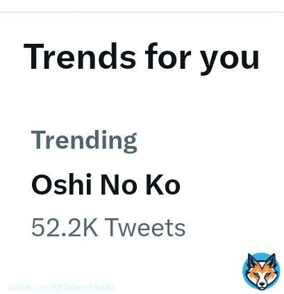 DESERVE. Oshi no Ko have really made its way to the top. #推しの子 #oshinoko