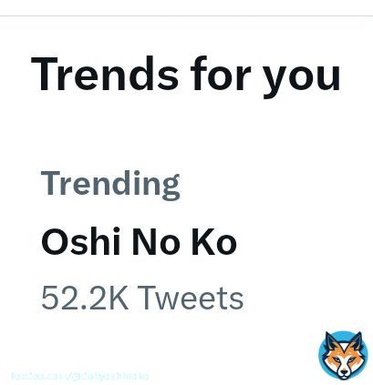 DESERVE. Oshi no Ko have really made its way to the top. #推しの子 #oshinoko