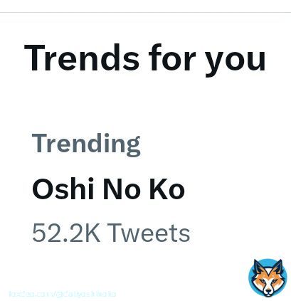 DESERVE. Oshi no Ko have really made its way to the top. #推しの子 #oshinoko