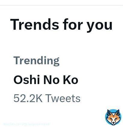 DESERVE. Oshi no Ko have really made its way to the top. #推しの子 #oshinoko