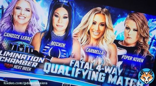 Carmella is officially back next week!! #WWERaw