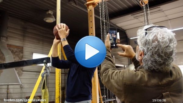 The man who changed the game forever.  Watch the two-year process of the creation for @swish41&rsquo;s statue, now outside of the @aacenter.   @chime | #AllFourOne
