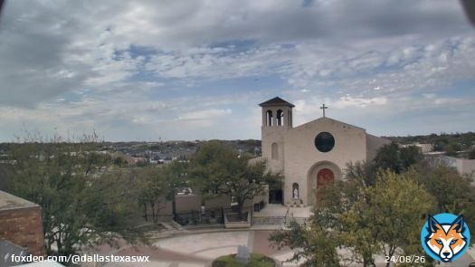It's 61F in #Dallas with cloudy skies & winds at NE6.91mph