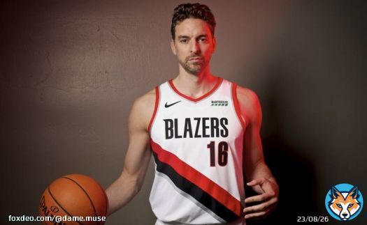 Congrats @paugasol For Getting Your Jersey Retired By The LA Lakers Last Night  Once A Blazer, Always A Blazer  #RipCity l @trailblazers