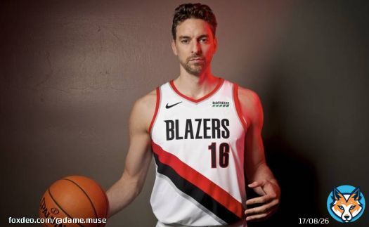 Congrats @paugasol For Getting Your Jersey Retired By The LA Lakers Last Night  Once A Blazer, Always A Blazer  #RipCity l @trailblazers