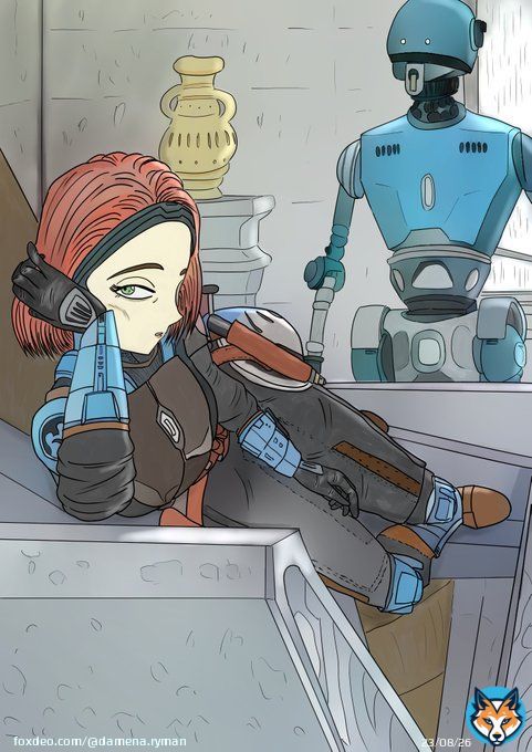 #イラスト #スターウォーズ  #illustration #StarWars #starwarsfanart  #Mandalorian   ボ=カターン・クライズ